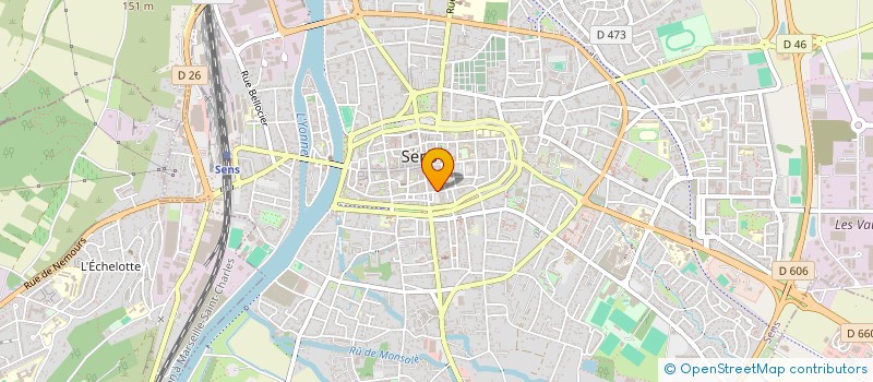 localisation de l'entreprise CHAPERCLA à SENS