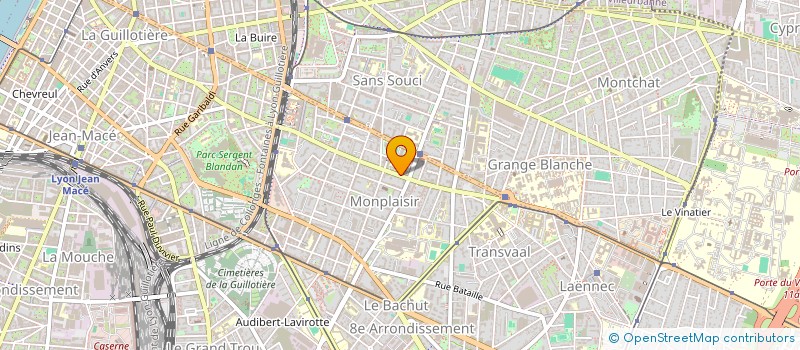 localisation de l'entreprise CHAPERD à LYON