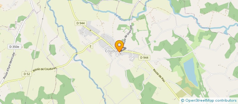 localisation de l'entreprise CHAPES DE GASCOGNE  MONTSOUE