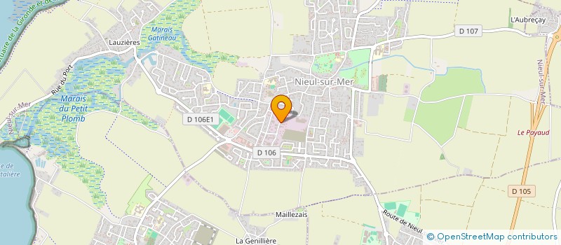 localisation de l'entreprise CHAPES ET CARRELAGE DE L'OUEST à SAINT-MEDARD-D'AUNIS