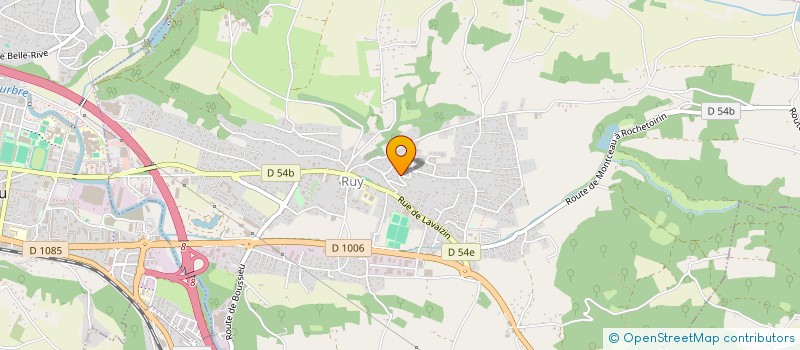 localisation de l'entreprise CHAPEZE  RUY-MONTCEAU