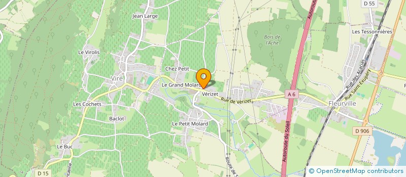 localisation de l'entreprise CHAPI à VIRE