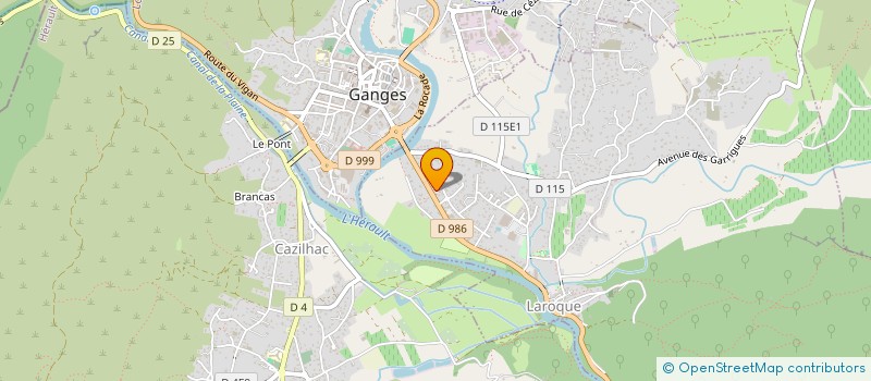 localisation de l'entreprise CHAPIGO  LAROQUE