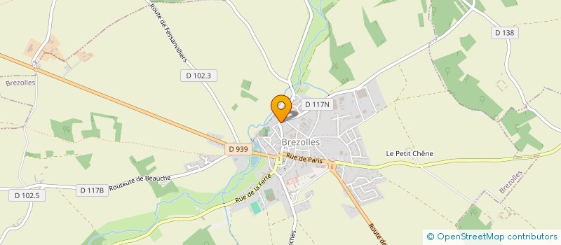 localisation de l'entreprise CHAPIMAGES PRODUCTIONS à BREZOLLES