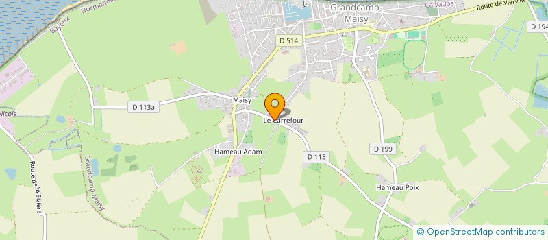 localisation de l'entreprise CHAPIMO  SAINT-LO