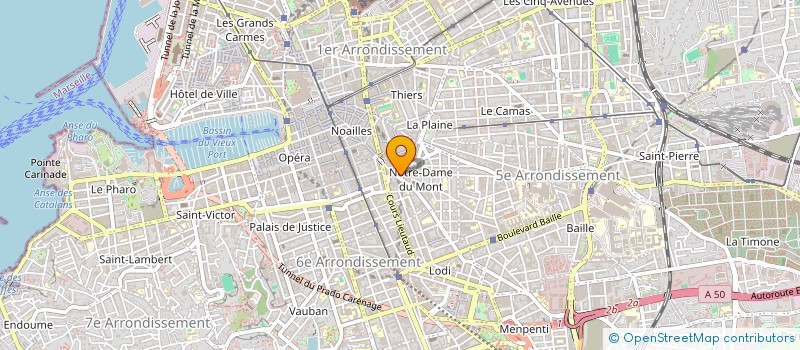 localisation de l'entreprise CHAPIN  MARSEILLE