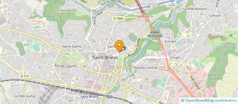 localisation de l'entreprise CHAPIN ENERGY à SAINT-BRIEUC