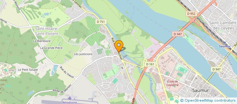 localisation de l'entreprise CHAPIN-LANDAIS à SAUMUR