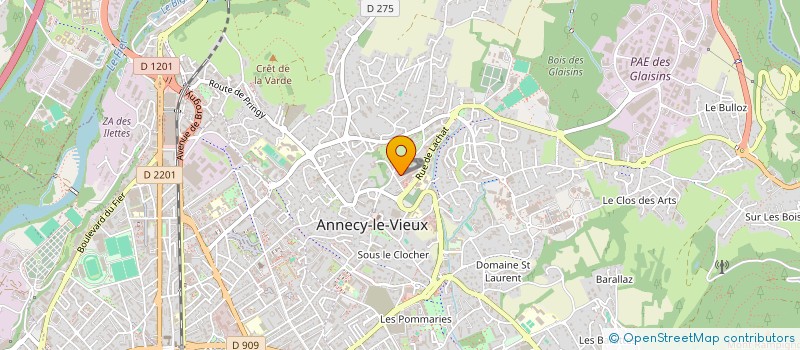 localisation de l'entreprise CHAPINERO à ANNECY