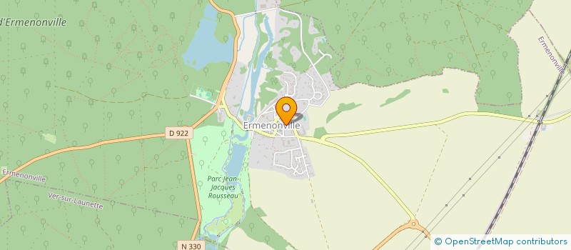 localisation de l'entreprise CHAPITEAUX SPECTACLES SA à ERMENONVILLE