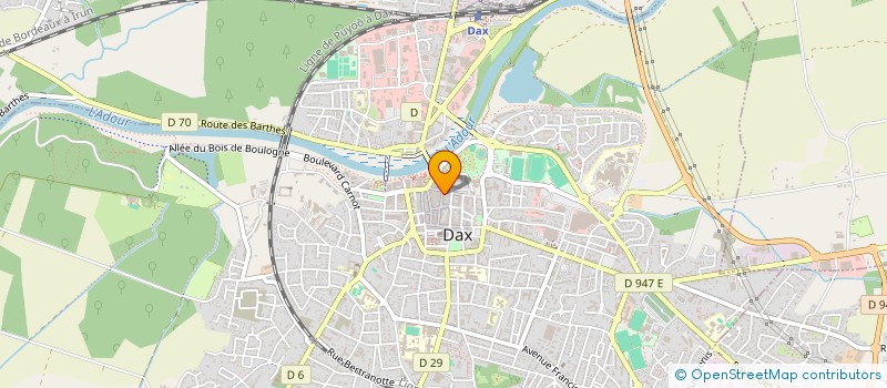 localisation de l'entreprise CHAPITELA à DAX