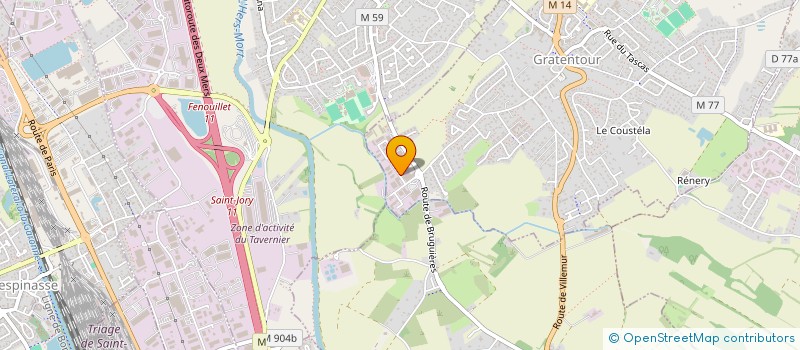 localisation de l'entreprise CHAPITHO  GRATENTOUR