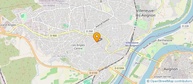 localisation de l'entreprise CHAPITOT  LES ANGLES