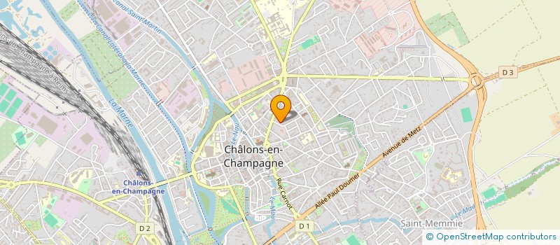 localisation de l'entreprise CHAPITRE 5  CHALONS-EN-CHAMPAGNE