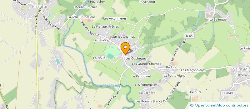 localisation de l'entreprise CHAPIXIE  FONTENAY-LE-COMTE