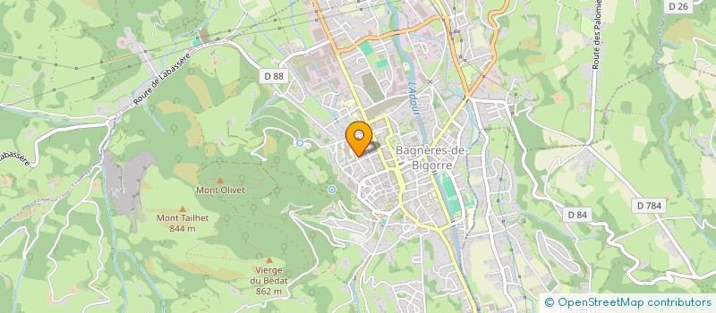 localisation de l'entreprise CHAPKA BOX  BAGNERES-DE-BIGORRE