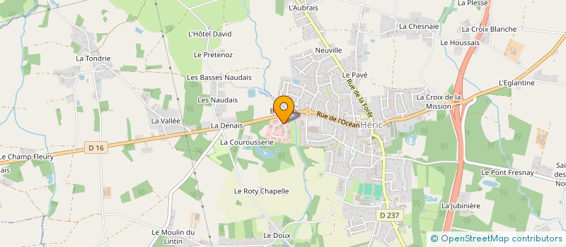 localisation de l'entreprise CHAPLAIN ENERGIE  HERIC