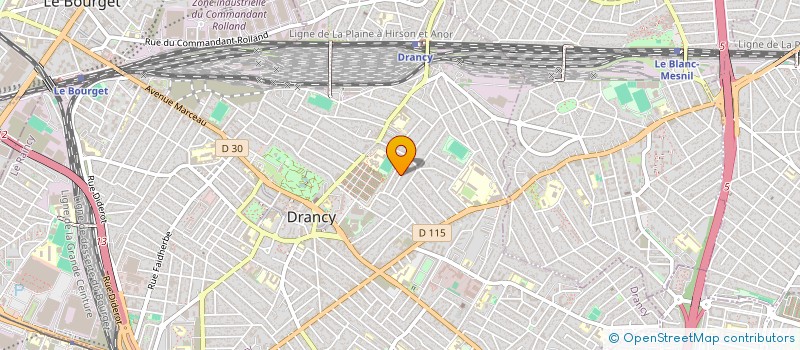 localisation de l'entreprise CHAPLAIN INVESTISSEMENT  DRANCY