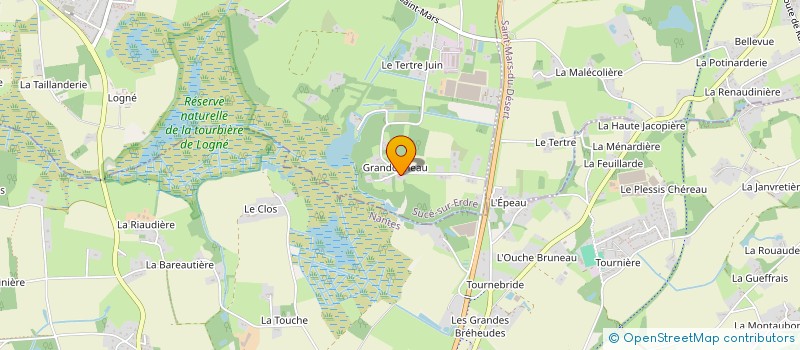 localisation de l'entreprise CHAPLINO'S STABLE  SUCE-SUR-ERDRE