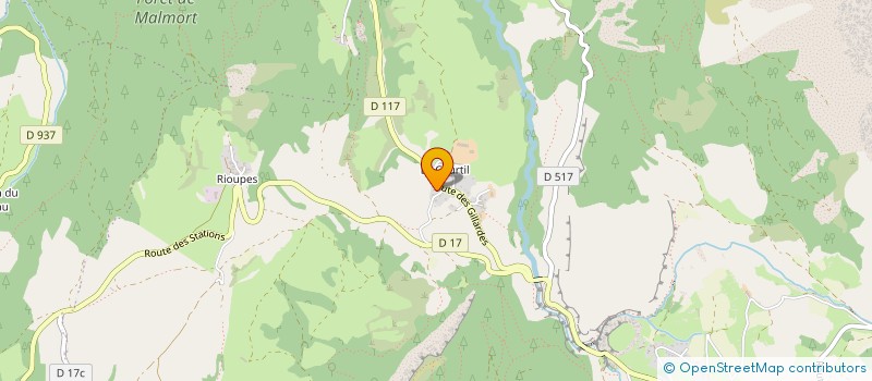 localisation de l'entreprise CHAPMAN  DEVOLUY