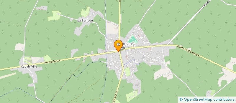 localisation de l'entreprise CHAPMAN-ELLIS  CARCANS