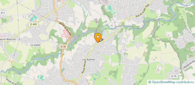 localisation de l'entreprise CHAPO 2 à BRINDAS