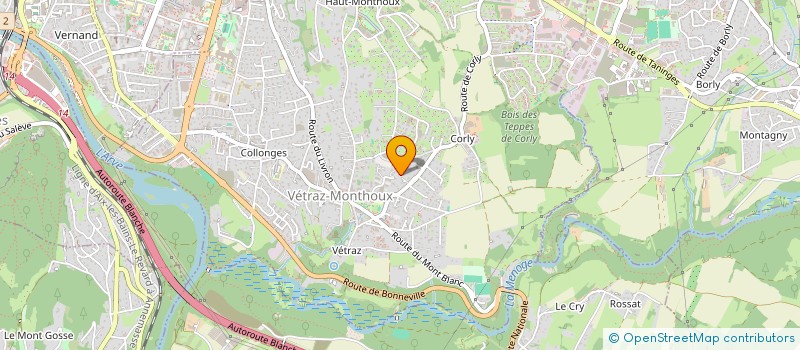 localisation de l'entreprise CHAPO  VETRAZ-MONTHOUX