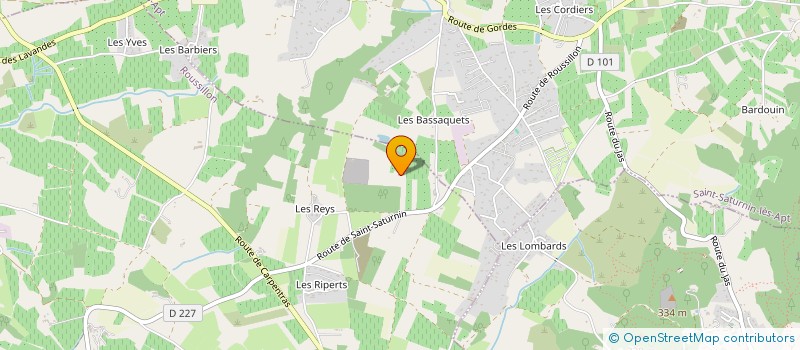 localisation de l'entreprise CHAPO FORMES NOUVELLES  GORDES