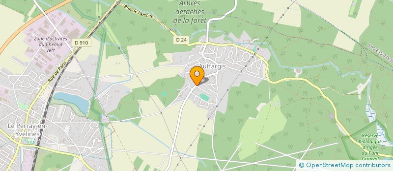 localisation de l'entreprise CHAPOCHAN 73  AUFFARGIS