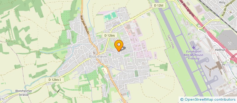 localisation de l'entreprise CHAPOLIA  BLOTZHEIM