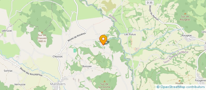 localisation de l'entreprise CHAPON LAURENT SERVICES A LA PERSONNE à MALREVERS