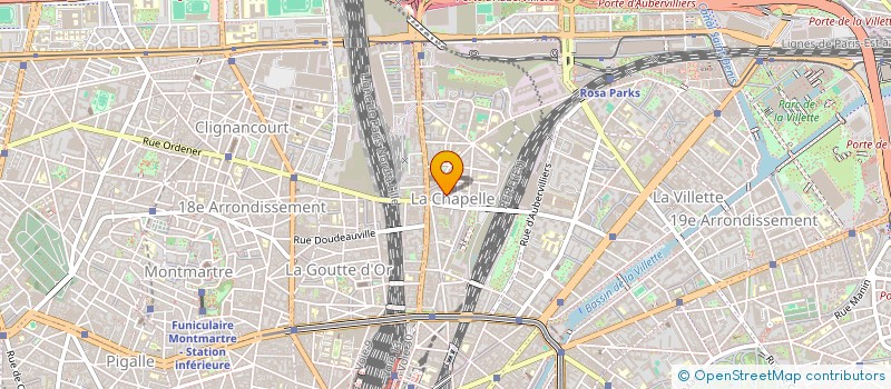 localisation de l'entreprise CHAPON MARIVEL  PARIS