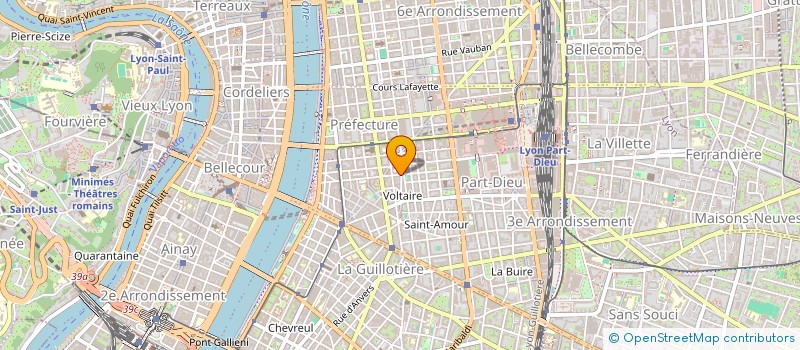 localisation de l'entreprise CHAPONNAY  LYON