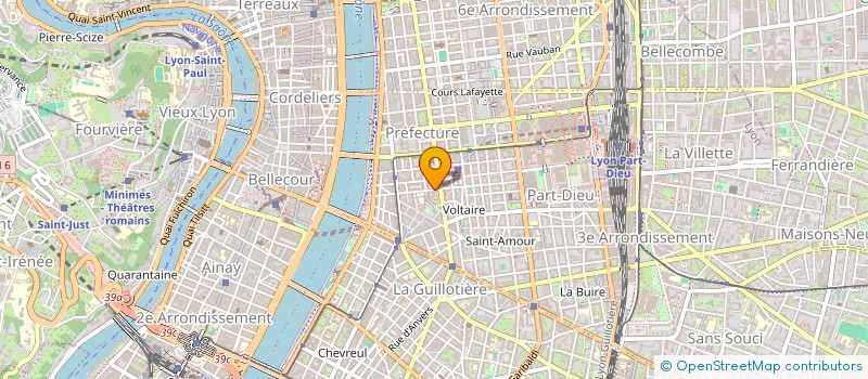 localisation de l'entreprise CHAPONS-NES  LYON