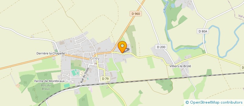 localisation de l'entreprise CHAPOT  PINEY