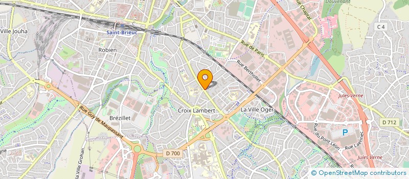 localisation de l'entreprise CHAPPRON à SAINT-BRIEUC