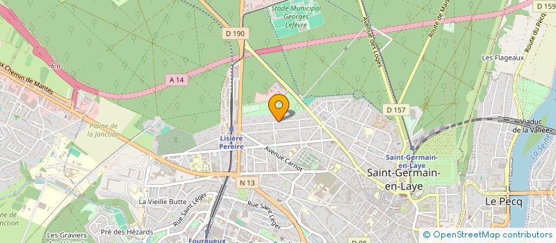 localisation de l'entreprise CHAPS 1  SAINT-GERMAIN-EN-LAYE