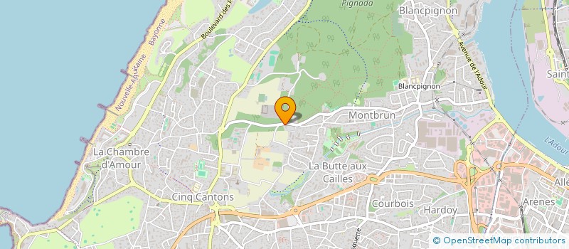 localisation de l'entreprise CHAPS OCEANS à ANGLET