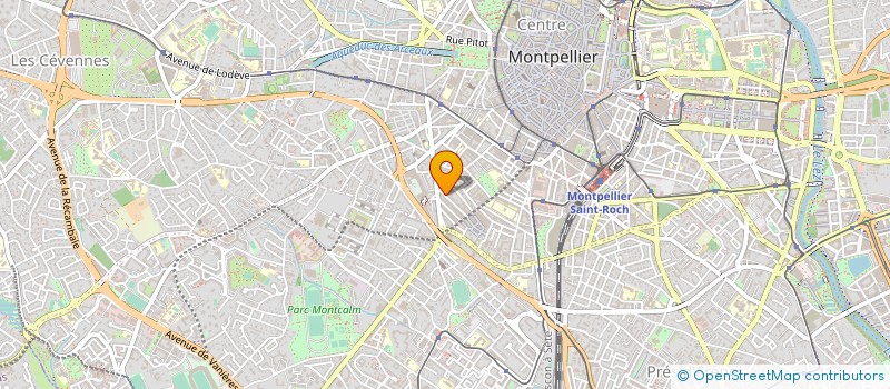 localisation de l'entreprise CHAPTAL  MONTPELLIER