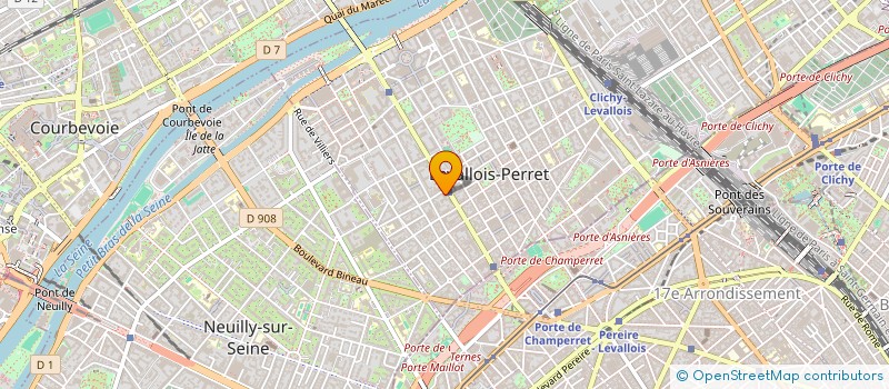 localisation de l'entreprise CHAPTAL à LEVALLOIS PERRET