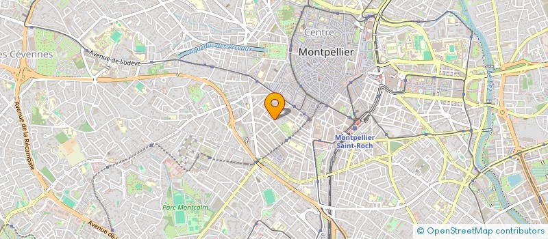 localisation de l'entreprise CHAPTAL MARKET à MONTPELLIER