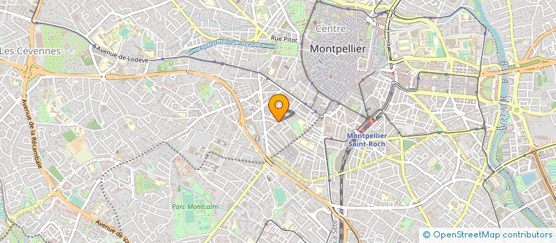 localisation de l'entreprise CHAPTAL TRAITEUR à MONTPELLIER