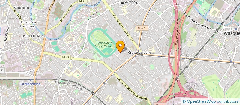 localisation de l'entreprise CHAPTER-2 à MARCQ-EN-BARŒUL