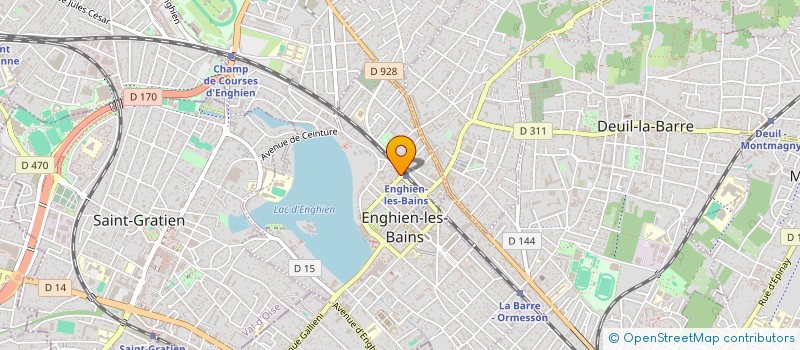 localisation de l'entreprise CHAPTER ZERO  ENGHIEN-LES-BAINS