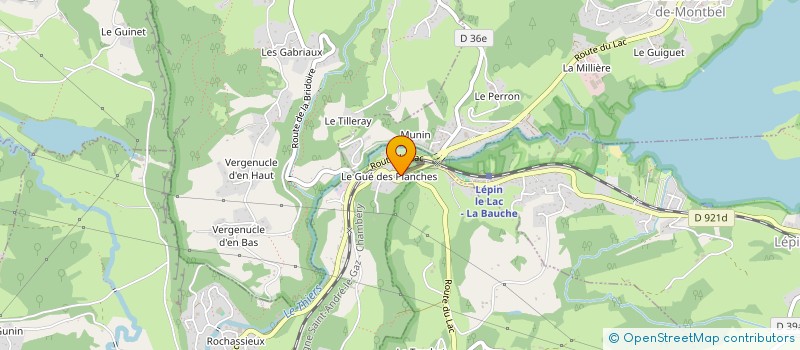 localisation de l'entreprise CHAPUIS-AYN  SAINT-BERON