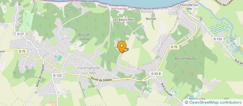 localisation de l'entreprise CHAPUIS BORCHERT  VARENGEVILLE-SUR-MER