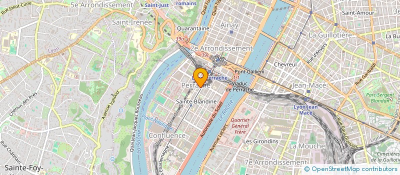 localisation de l'entreprise CHAPUS MULTISERVICE  LYON