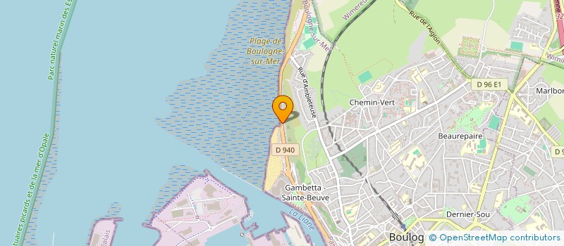 localisation de l'entreprise CHAR A VOILE BOULONNAIS à BOULOGNE-SUR-MER