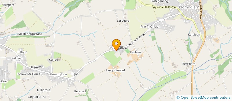 localisation de l'entreprise CHAR A VOILE DU BOUT DU MONDE  PLOMODIERN