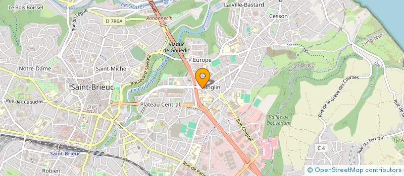 localisation de l'entreprise CHAR D'AES à SAINT-BRIEUC